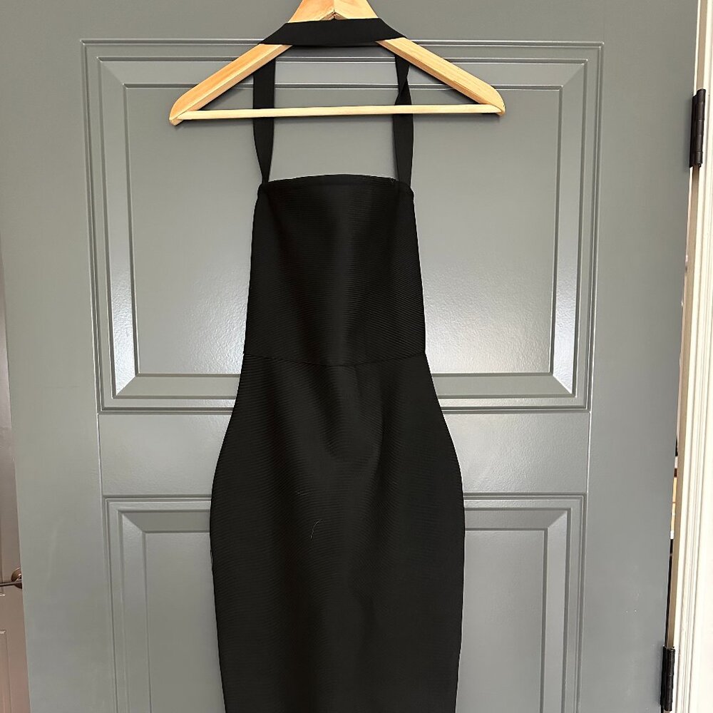 Halter Neck Dress | Small | Black